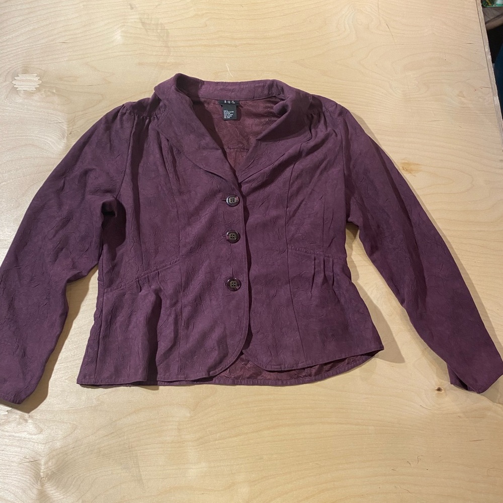 R-Q-T Blazer Size Large Lightweight (KD)